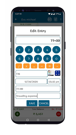 Cash counter and calculator Screenshot 2