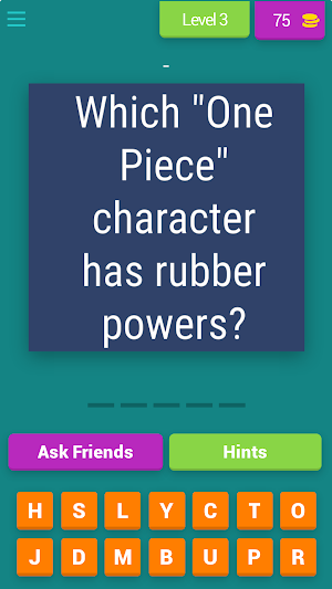 ANIME QUIZ - ANIME CHALLENGE Screenshot 3