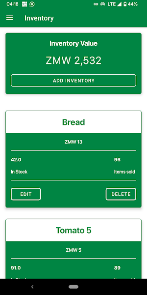 Henry Courtyard POS Screenshot 2