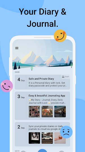 My Diary - Journal, Diary, Daily Journal with Lock Screenshot 0