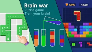 Brain war-puzzle game Screenshot 0