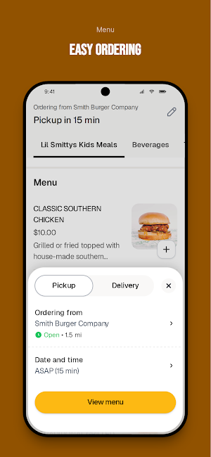 Smith Burger Company Screenshot 2