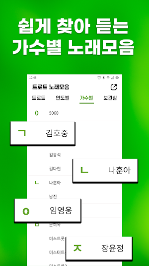 트로트 노래모음 - 7080 음악카페 메들리 Screenshot 3