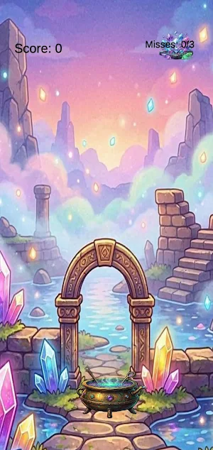 Crystal Cauldron Rush Screenshot 1