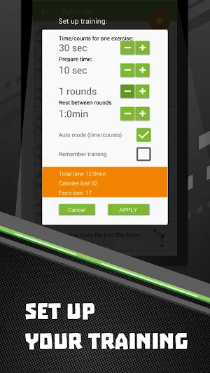 Dumbbells home workout Screenshot 3
