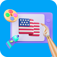 Paint World Flag