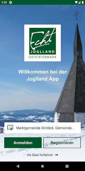Joglland App Screenshot 0