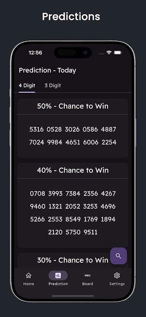 Lottery Lucky Numbers Screenshot 2