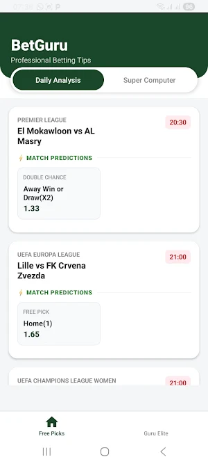 BetGuru-Football Betting Tips Screenshot 0