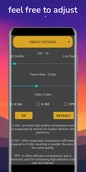 Compress video same quality Screenshot 3