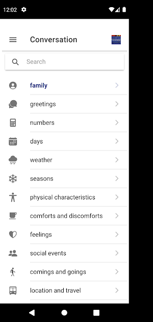 Michif Conversation Screenshot 1