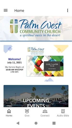 Palm West Community Church Screenshot 0