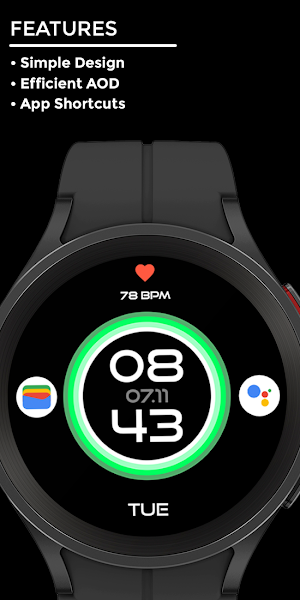 Varinight - watch face Screenshot 1