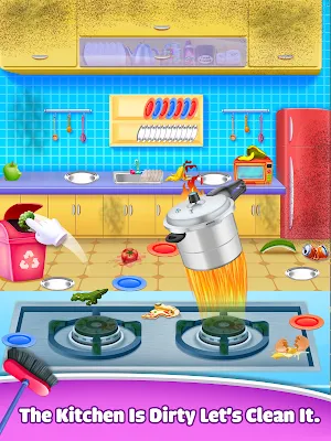 House cleaning & School cleanup game for girls Screenshot 0