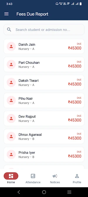 Pragati School Staff App Screenshot 0