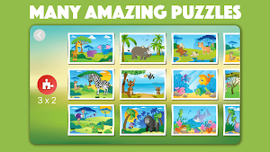 Animal jigsaw puzzles for kids 🧩🐶🐢 Screenshot 2