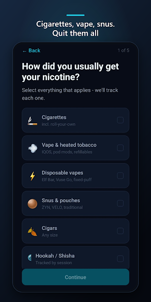 NiQuit: Quit Nicotine for Good Screenshot 0
