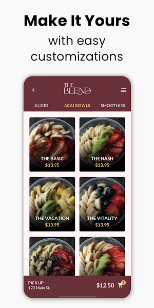 The Blend Juice Bar Screenshot 2