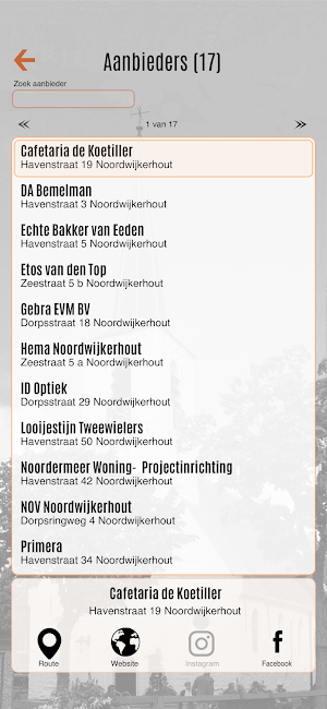 Noffie App Screenshot 1