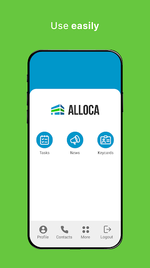 Alloca: Manage communication Screenshot 1