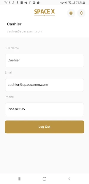 Space X Cashier Screenshot 1
