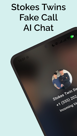 Stokes Twins Fake Call & Chat Screenshot 0