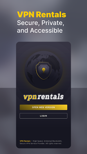 VPN Rentals Screenshot 0