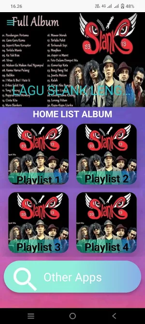 LAGU SLANK LENGKAP MP3 OFFLINE Screenshot 1