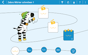 Wörter schreiben 1 mit Zebra Screenshot 1