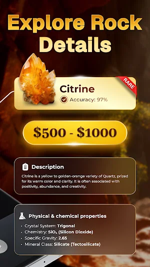 Rock Scanner - Crystal Value Screenshot 1