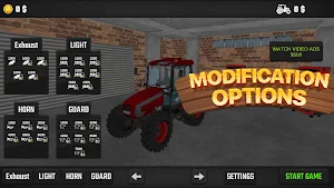 Real 3D Farm Tractor Game 2023 Screenshot 1
