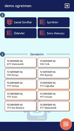Teknokul Öğretmen Screenshot 1