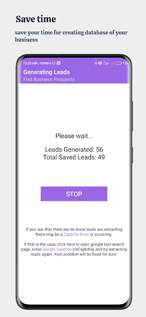 B2B Leadwala - Data Extractor Screenshot 1
