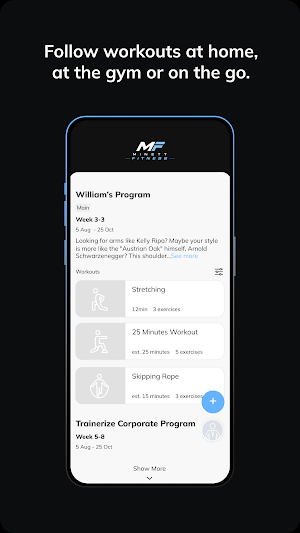 Minett Fitness Screenshot 2