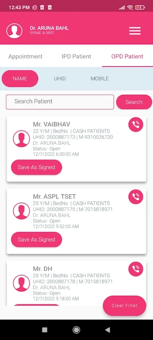 Tirath Ram Shah Hospital Screenshot 1