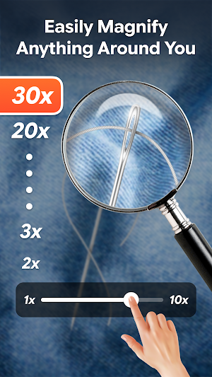 Magnifying Glass & Camera Zoom Screenshot 0