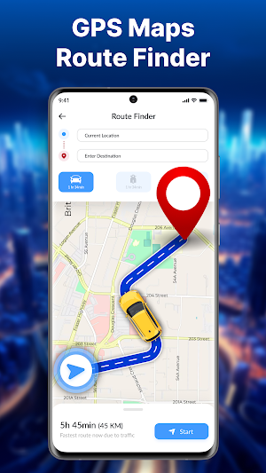 Earth Map- Gps Navigation Screenshot 1