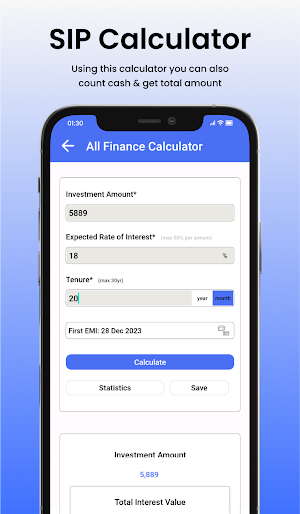 LoanTrue - EMI Loan Calculator Screenshot 3