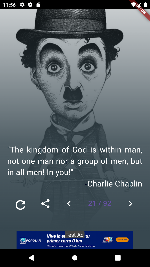 Charlie Chaplin Quotes Screenshot 0
