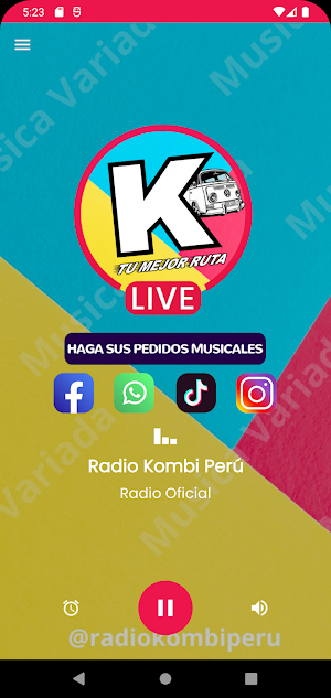 Radio Kombi Perú Screenshot 1