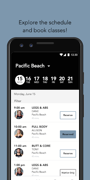 REVEL FIT CLUB Screenshot 2