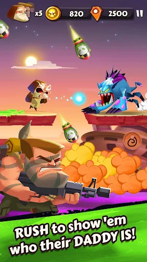 Band of Badasses: Run & Shoot Screenshot 1