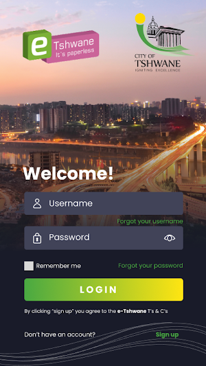 City of Tshwane Screenshot 0