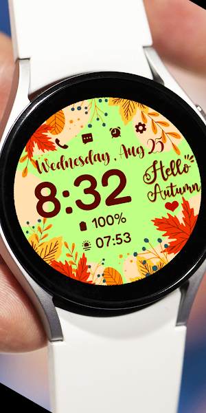Autumn Watchface Screenshot 3