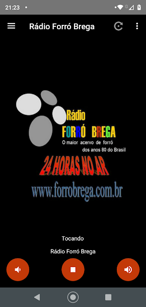 Rádio Forró Brega Screenshot 2
