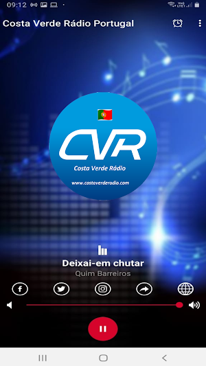 Costa Verde Radio Portugal Screenshot 3