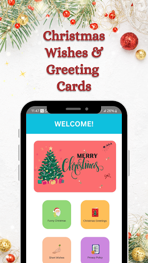 Christmas Wishes and Greetings Screenshot 0