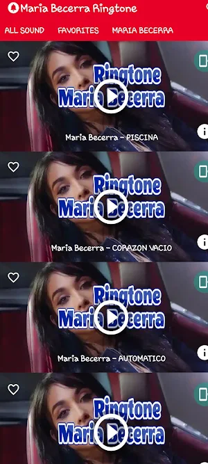 Maria Becerra Ringtone Screenshot 1