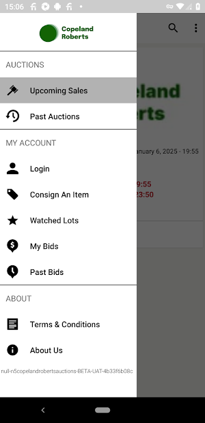 Copeland Roberts Auctions Screenshot 3
