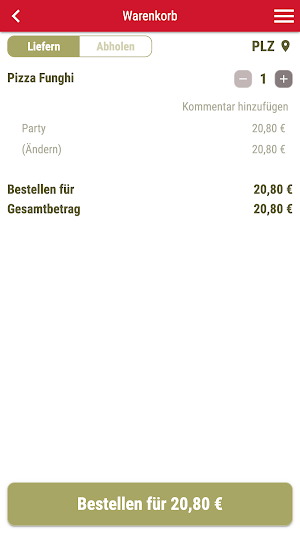 Pizza Maria Express Mittweida Screenshot 1